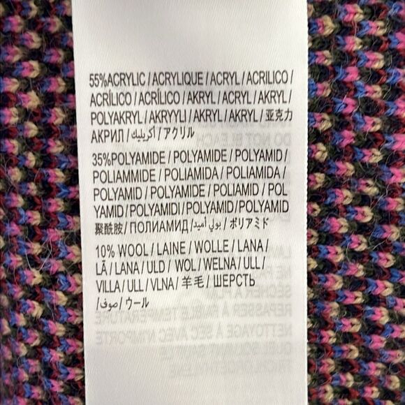 Farm Rio Rauti Long Sleeve Sweater Dress Size Small - Picture 9 of 9